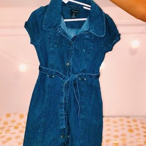 Girls Calvin Klein Jean dress